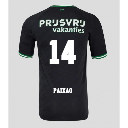 Fotbalové Dres Feyenoord Igor Paixao #14 Venkovní 2024-25 Krátký Rukáv